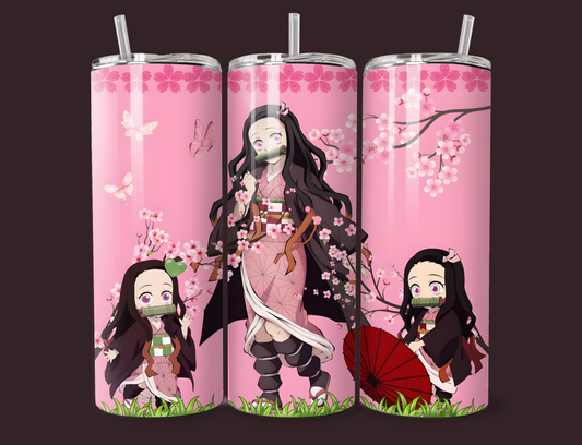 Demon Slayer Skinny Tumbler