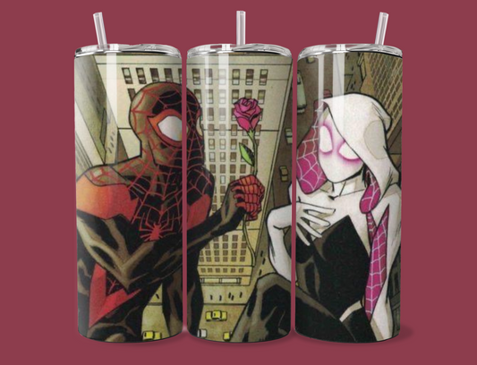 Vaso flaco de Spider Man