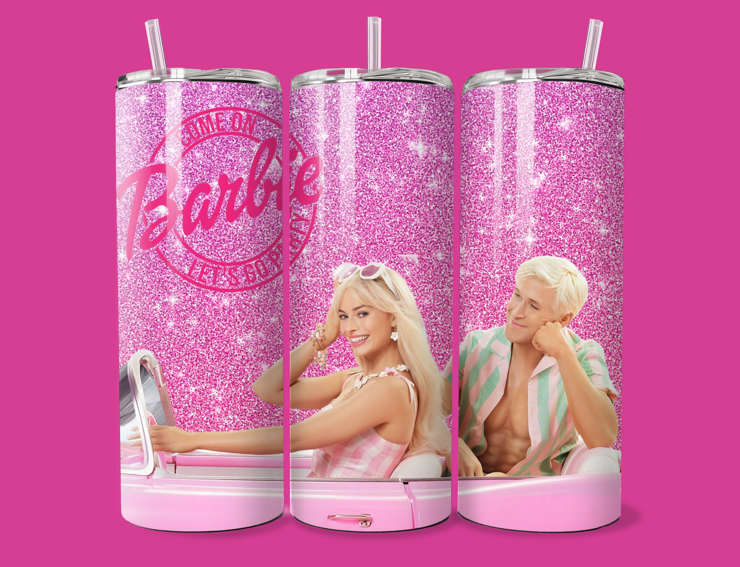 Vaso flaco del sueño de Barbie