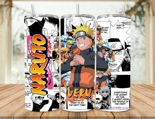 Naruto Skinny Tumbler