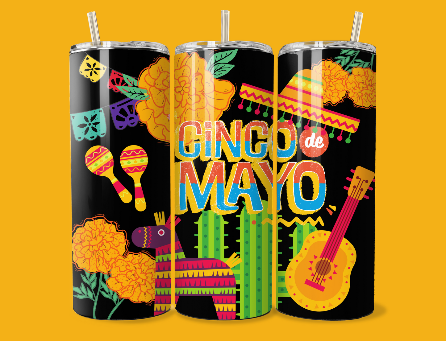 Vaso del Cinco de Mayo