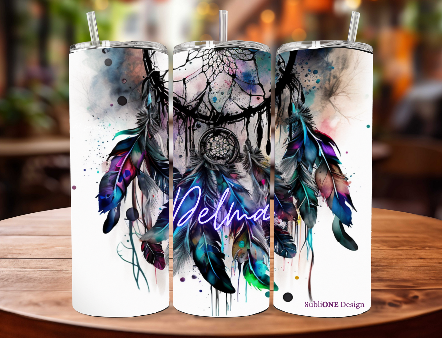 Dreamcatcher Skinny Tumbler