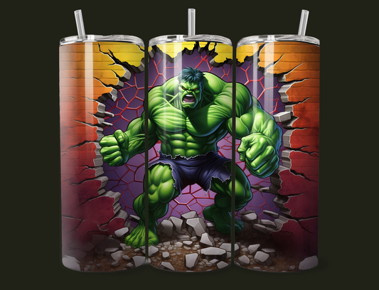 The Incredible Hulk Skinny Tumbler