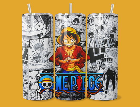 One Piece Skinny Tumbler