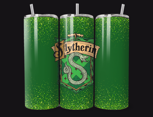 Vaso flaco Slytherin HP