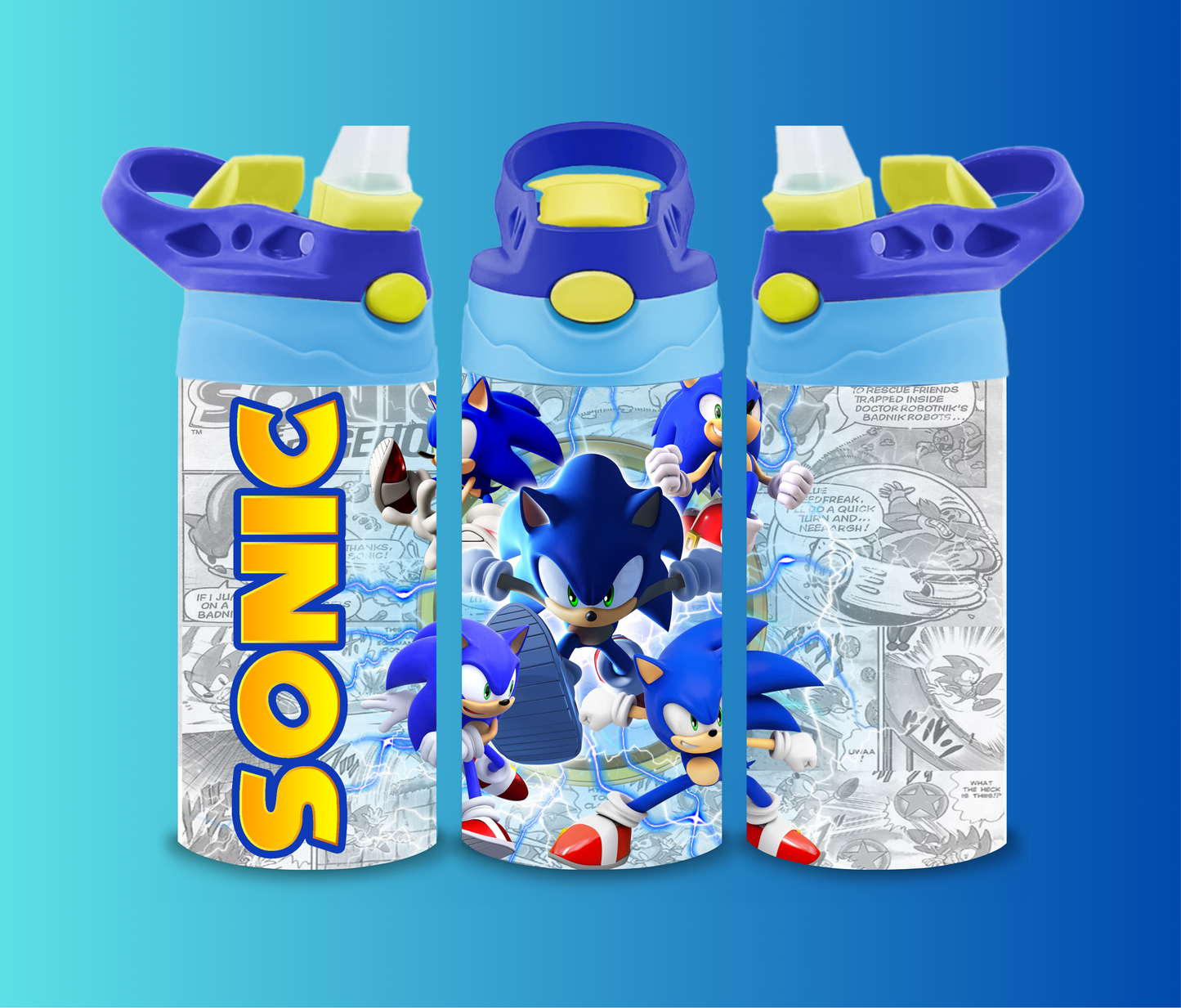 Vasos de niños Sonic